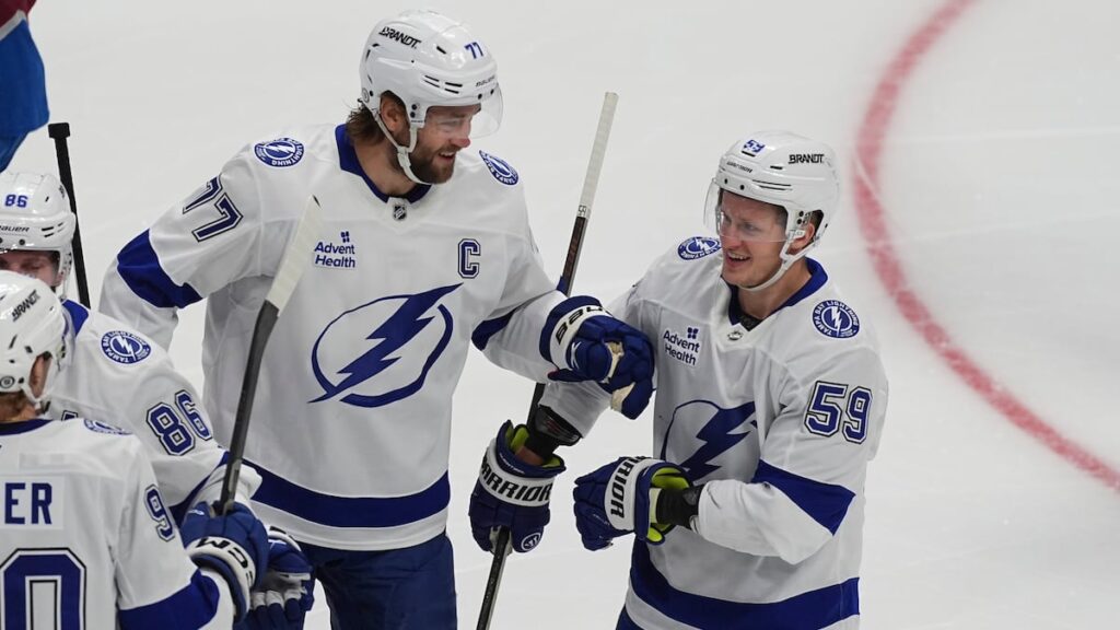 Nikita Kucherov ignites early scoring flurry, Lightning beat Avalanche