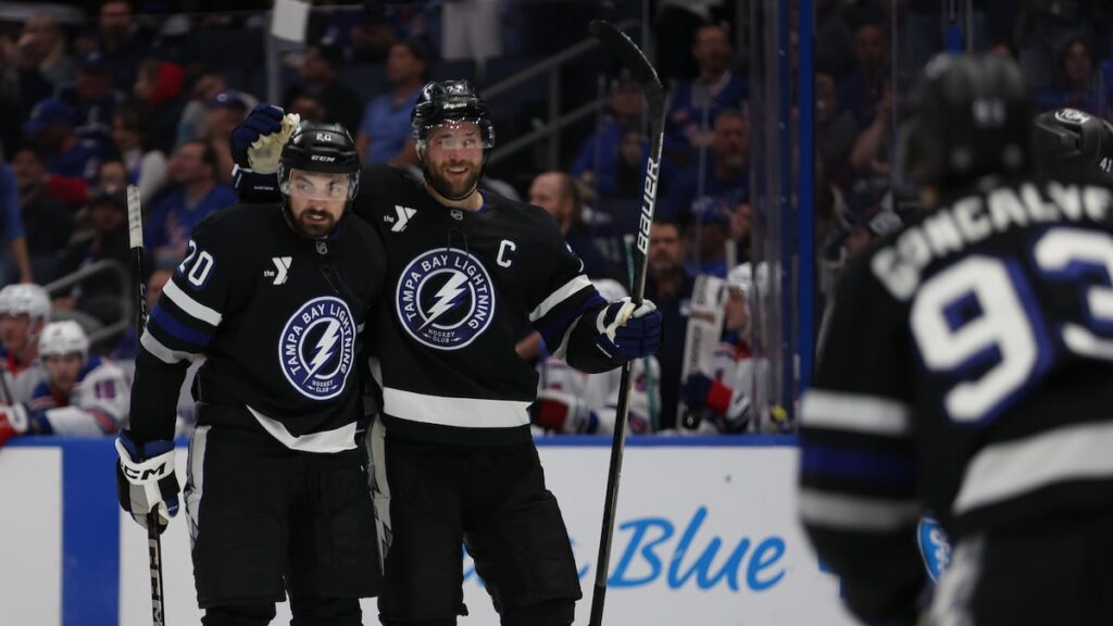 According to the numbers, Lightning a much better team entering 2025