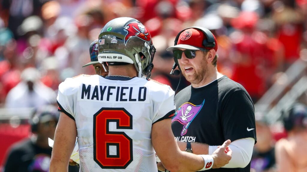 Bucs’ Liam Coen emerging as strongest candidate for Jaguars job