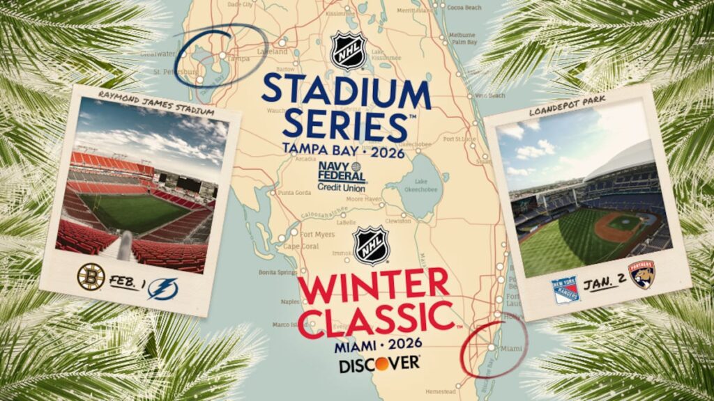 Lightning to host Stadium Series outdoor game at Raymond James in 2026