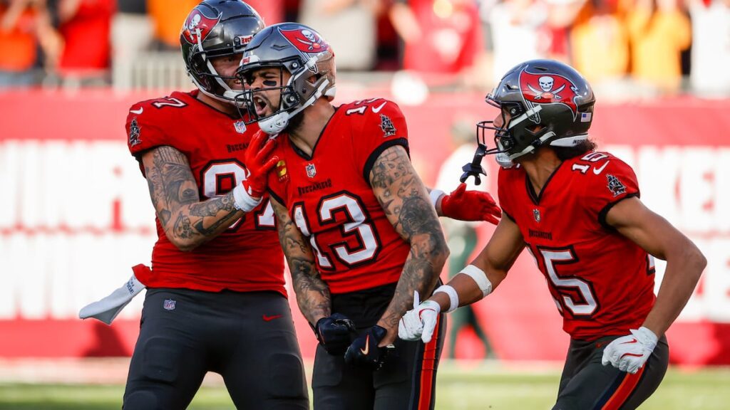 Last-minute heroics lift Mike Evans and Bucs to record, playoff berth