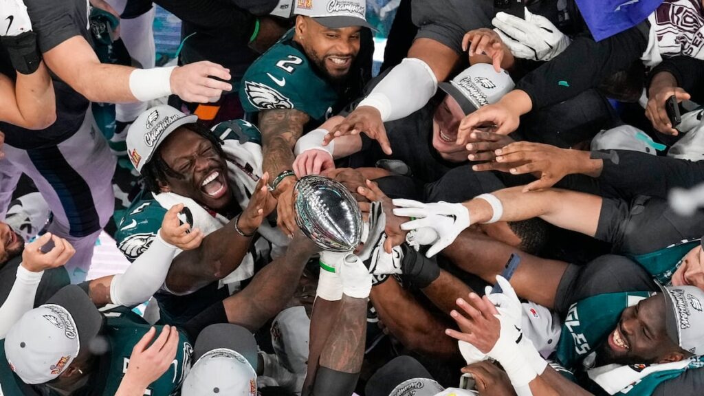 Eagles deny Chiefs a 3-peat with dominant defense in Super Bowl rout